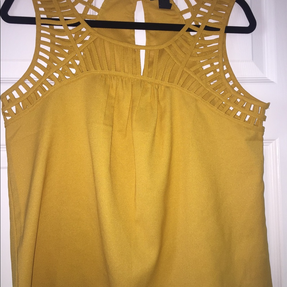 Cut out mustard top